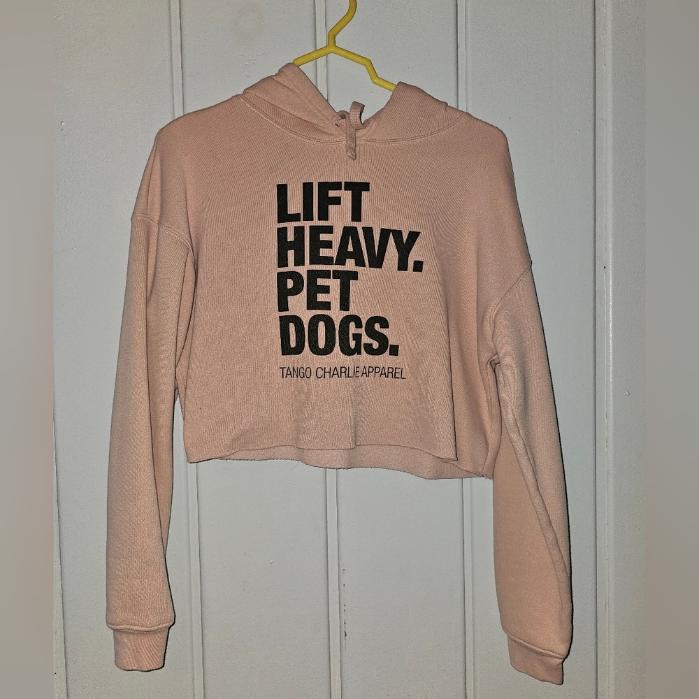 Tango Charlie Apparel Cropped hoodie